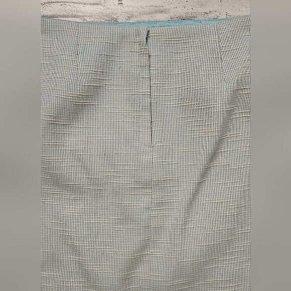 Y2K Le Chateau Blue & White Tweed Skirt and Blazer Jacket Suit Set. - Picture 11 of 16